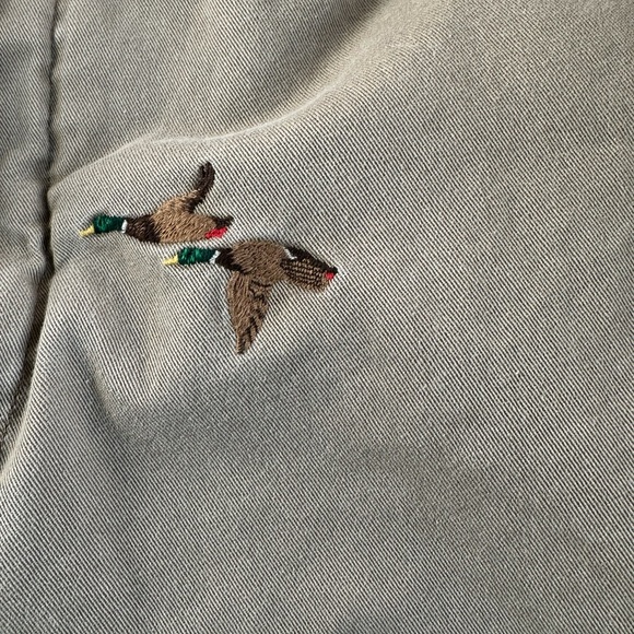 Vintage Men’s Polo Ralph Lauren Chino Pants with Embroidered Ducks 34x34 - Picture 3 of 8